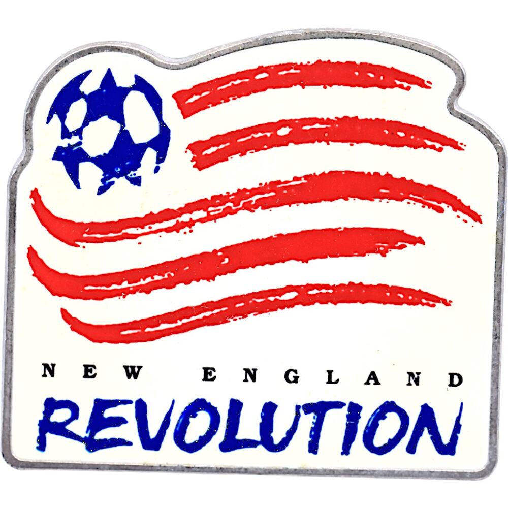 New England Revolution 1996 Vintage Logo & Name MLS Pin
